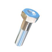 ALLIED TITANIUM Grade 5, M10-1.25 Structural Bolt, Titanium, 40 mm L 0010886